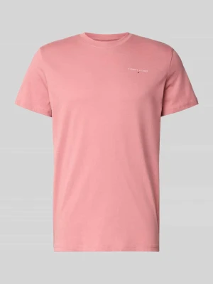 T-shirt o kroju Slim Fit z czystej bawełny Tommy Jeans