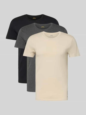 T-shirt o kroju slim fit z czystej bawełny w Zestaw 3 szt. Polo Ralph Lauren Underwear