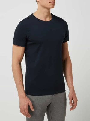 T-shirt o kroju slim fit z dodatkiem streczu model ‘David’ casual friday