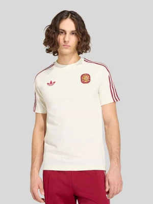 t-shirt o kroju slim fit z mieszanki bawełny adidas Originals