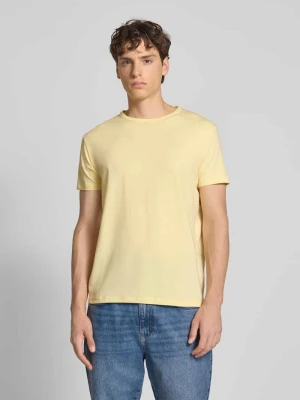 T-shirt o kroju slim fit z mieszanki bawełny Pepe Jeans