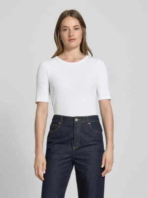 T-shirt o kroju slim fit z mieszanki bawełny s.Oliver RED LABEL