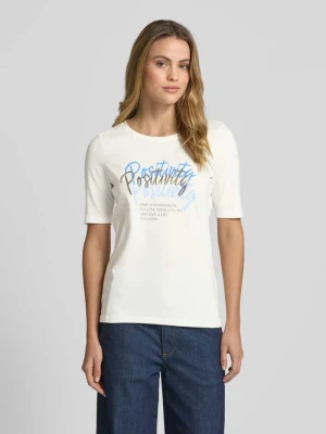 Zdjęcie produktu T-shirt o kroju slim fit z mieszanki bawełny s.Oliver RED LABEL