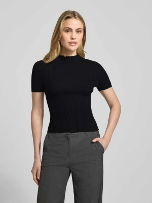 T-shirt o kroju slim fit z mieszanki wiskozy model 'SARPHAPILK' HUGO