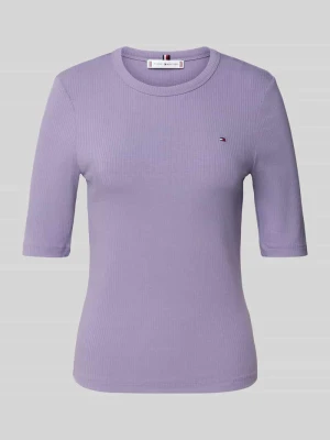 T-shirt o kroju slim fit z mieszanki wiskozy Tommy Hilfiger