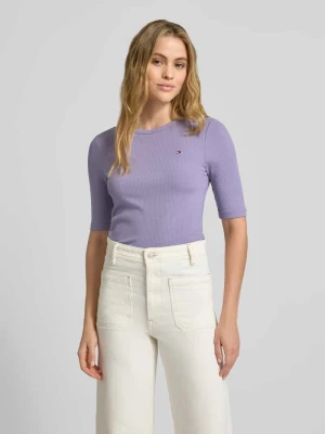 Zdjęcie produktu T-shirt o kroju slim fit z mieszanki wiskozy Tommy Hilfiger