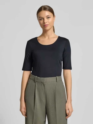 T-shirt o kroju slim fit z okrągłym dekoltem Christian Berg Woman