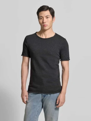 t-shirt o kroju slim fit z okrągłym dekoltem model 'Sonoma' American vintage