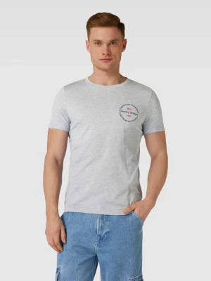 T-shirt o kroju slim fit z okrągłym dekoltem Tommy Hilfiger