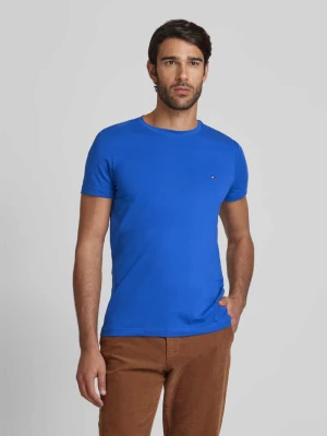 T-shirt o kroju slim fit z okrągłym dekoltem Tommy Hilfiger