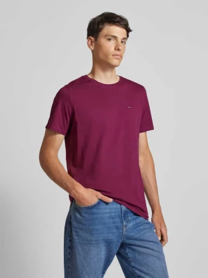 T-shirt o kroju slim fit z okrągłym dekoltem Tommy Jeans