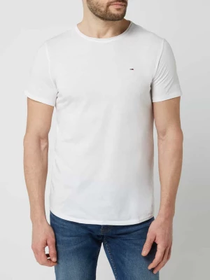 T-shirt o kroju slim fit z wyhaftowanym logo model ‘Jaspe’ Tommy Jeans