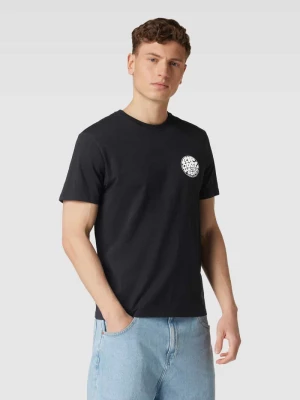 T-shirt o kroju standard fit z nadrukiem z logo model ‘WETTIE ICON’ Rip Curl