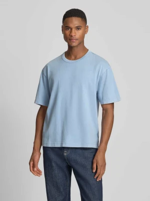 t-shirt o krótkim kroju z okrągłym dekoltem GAP