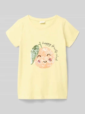T-shirt o linii a z czystej bawełny s.Oliver RED LABEL