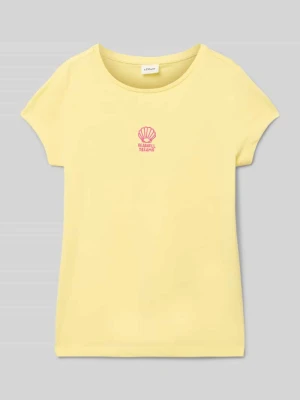 T-shirt o linii A z haftem s.Oliver RED LABEL