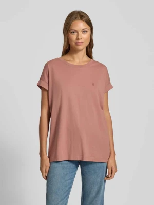 T-shirt o luźnym kroju z czystej bawełny model ‘IDAARA’ ARMEDANGELS