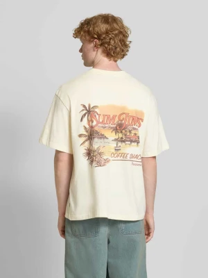 T-shirt o luźnym kroju z czystej bawełny model ‘MALIK’ Only & Sons