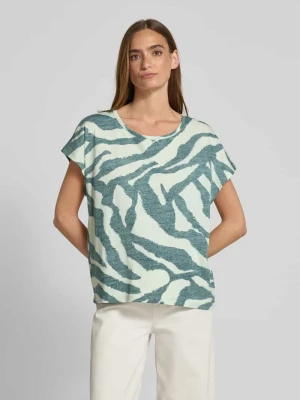 T-shirt o luźnym kroju z czystej bawełny Tom Tailor