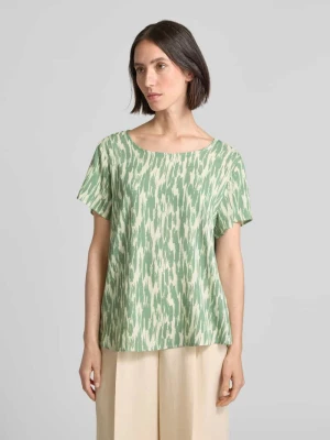 T-shirt o luźnym kroju z czystej wiskozy model ‘EASY JOY’ Vero Moda