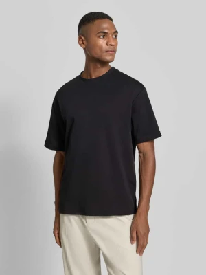 T-shirt o luźnym kroju z mieszanki bawełny w zestawie 3 szt. model ‘LOOSEOSCAR’ Selected Homme