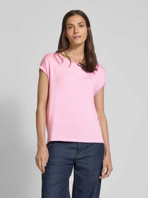 T-shirt o luźnym kroju z mieszanki lyocellu model ‘AVA’ Vero Moda