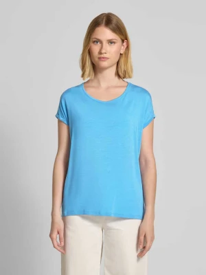 T-shirt o luźnym kroju z mieszanki lyocellu model ‘AVA’ Vero Moda