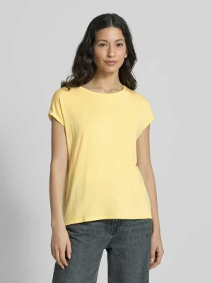 T-shirt o luźnym kroju z mieszanki lyocellu model ‘AVA’ Vero Moda