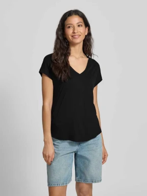 T-shirt o luźnym kroju z mieszanki wiskozy Tom Tailor Denim