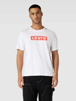 T-shirt o luźnym kroju z nadrukiem z logo Levi's®