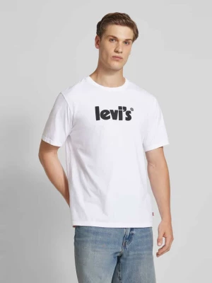 T-shirt o luźnym kroju z nadrukiem z logo Levi's®