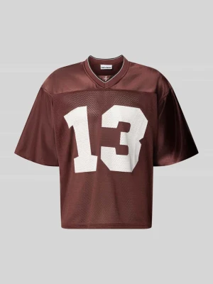 T-shirt o półprzezroczystym wyglądzie REVIEW