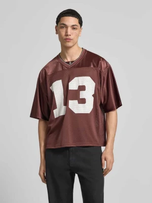 T-shirt o półprzezroczystym wyglądzie REVIEW