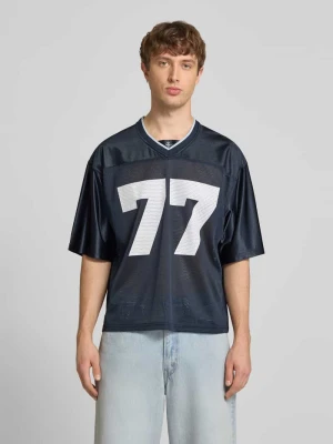 T-shirt o półprzezroczystym wyglądzie REVIEW