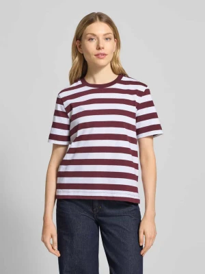 T-shirt o pudełkowym kroju z czystej bawełny model ‘ESSENTIAL’ Selected Femme