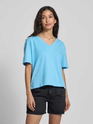 T-shirt o pudełkowym kroju z czystej bawełny Tom Tailor Denim