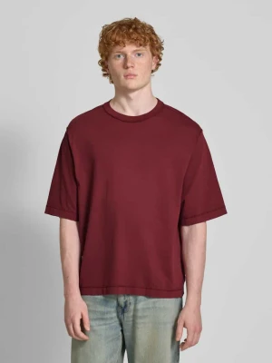 T-shirt o pudełkowym kroju z okrągłym dekoltem REVIEW