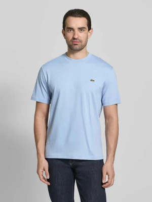 T-shirt o regularnym kroju z czystej bawełny Lacoste