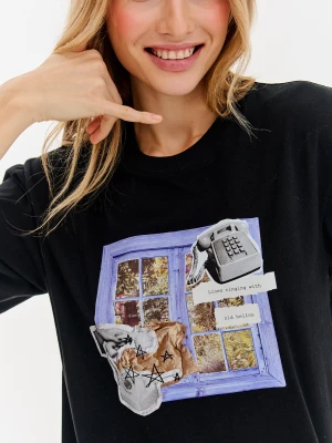 T-shirt Old Hello S/M