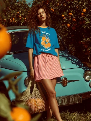 T-shirt Orange Joy XXS/XS