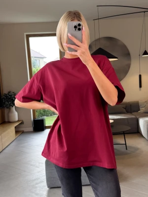 T-shirt Oversize Bordowy ClothStore