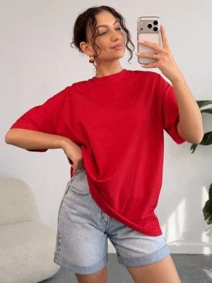T-shirt Oversize Czerwony ClothStore