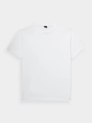T-shirt oversize gładki męski 4F