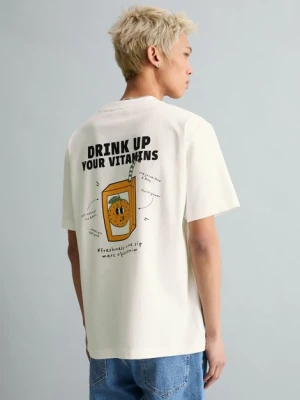 T-shirt oversize Marc O'Polo bílá