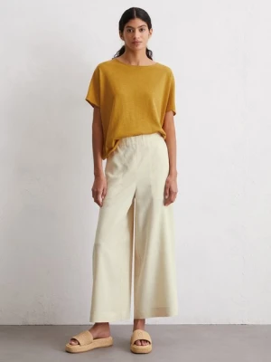 T-shirt oversize z cienkiej dzianiny Marc O'Polo