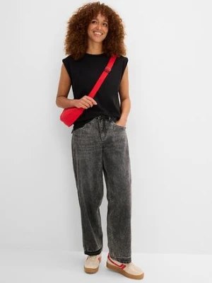 T-shirt oversize z czystej bawełny organicznej bonprix