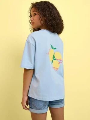T-shirt oversize z czystej bawełny organicznej bonprix