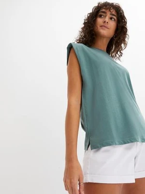 T-shirt oversize z czystej bawełny organicznej bonprix