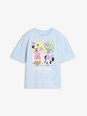 T-shirt oversize z Myszką Miki bonprix