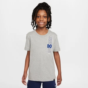 T-shirt piłkarski dla dużych dzieci Nike Chelsea F.C. - Szary
